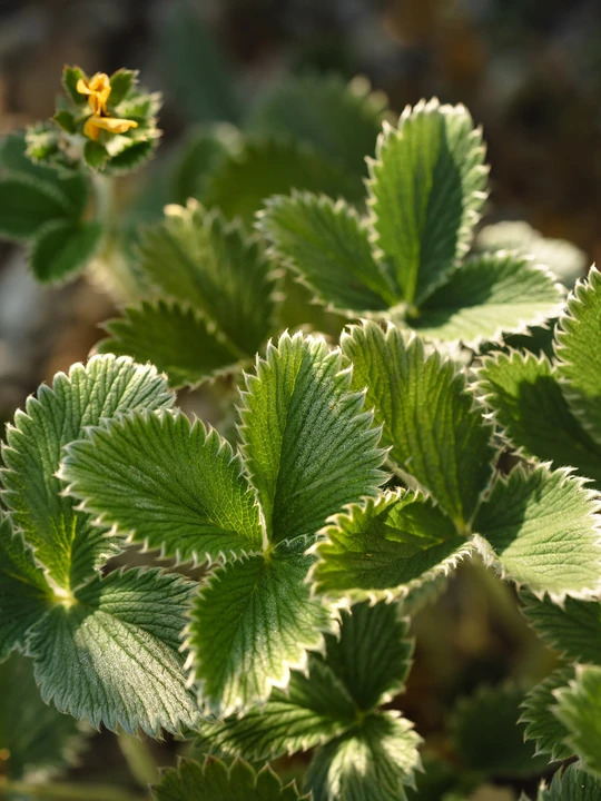Potentilla atrosanguinea var. argyrophylla