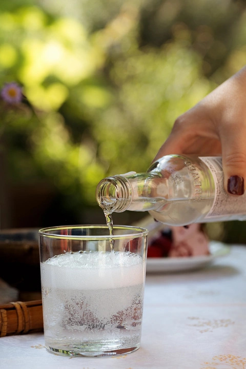 Gravel Garden Glass Tumbler - Designed by Emma Britton