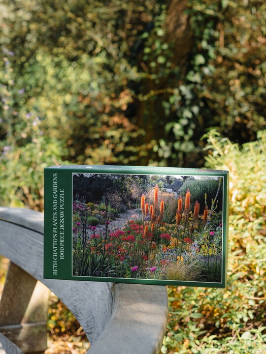 Beth Chatto Jigsaw Puzzle - A riot of colour in the Gravel Garden