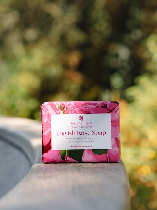 Beth Chatto English Rose Soap