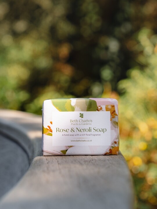 Beth Chatto Rose & Neroli Soap