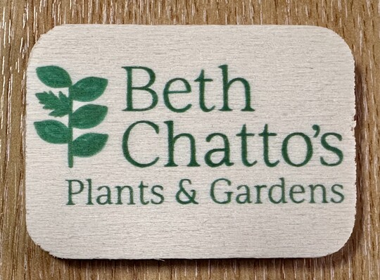 Beth Chatto Wooden Magnet