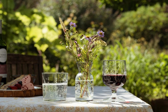 Gravel Garden Glass Goblet - Designed by Emma Britton