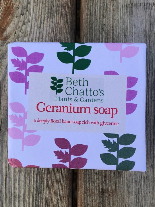 Beth Chatto Geranium Soap