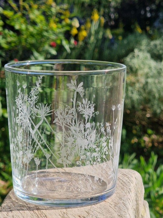 Gravel Garden Glass Tumbler