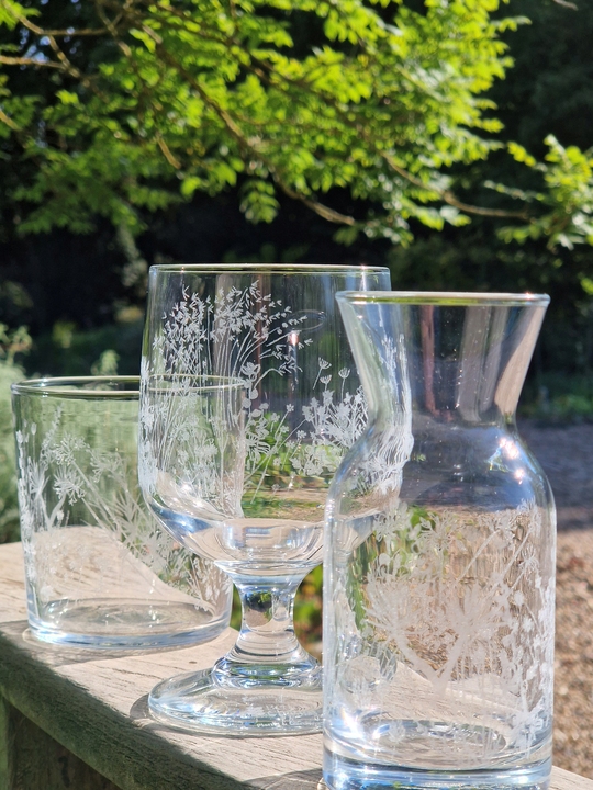 Gravel Garden Glass Tumbler
