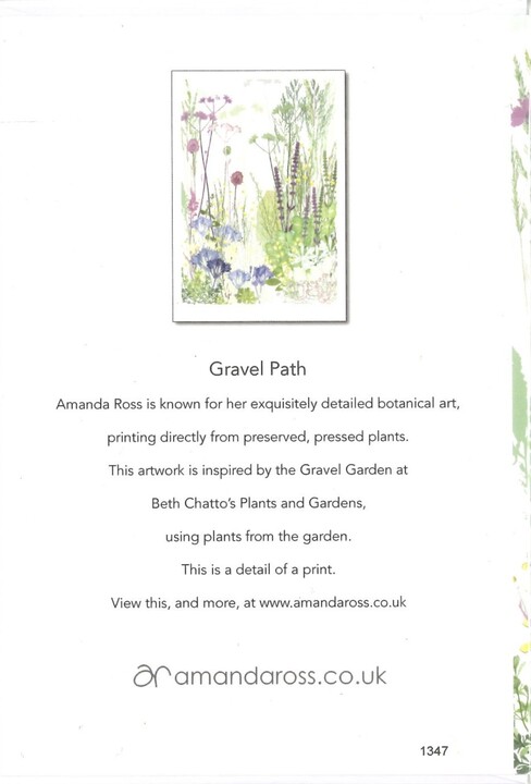 Beth Chatto Card - Gravel Path