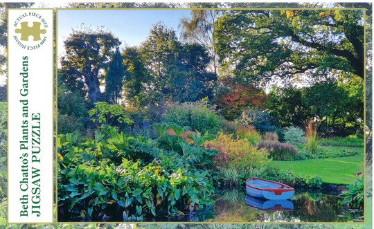 Beth Chatto Jigsaw Puzzle - Early Autumn in the Water Garden