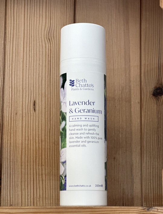 Beth Chatto Lavender & Geranium Hand Wash