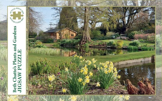 Beth Chatto Jigsaw Puzzle - A wonderful spring morning in the Water Garden