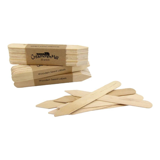 Creamore Wooden Seed Labels