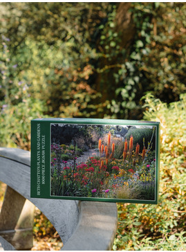 Beth Chatto Jigsaw Puzzle - A riot of colour in the Gravel Garden