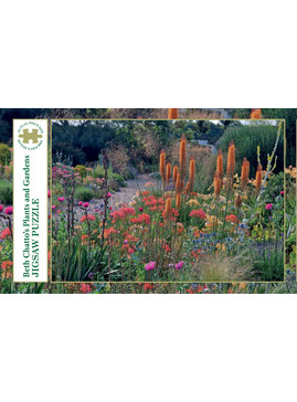 Beth Chatto Jigsaw Puzzle - A riot of colour in the Gravel Garden