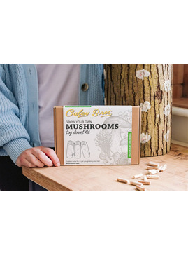 Outdoor Mushroom Log Growing Kits - Log Inoculation kit 