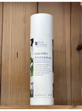 Beth Chatto Lavender & Geranium Hand Wash