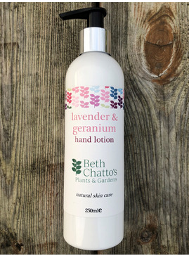 Beth Chatto Lavender & Geranium Hand Lotion