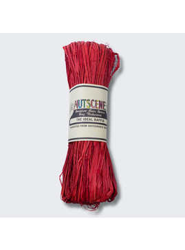 Nutscene Raffia - Ribbon Red