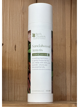 Beth Chatto Sandalwood Amyris Hand Lotion