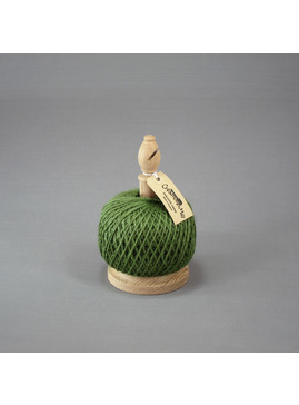 Creamore Bishop Twine Stand with cutter, 140m Green Jute