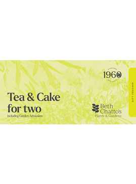 Tea & Cake for 2 Gift Voucher