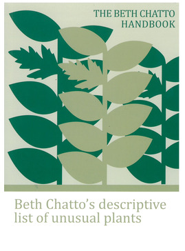 The Beth Chatto Handbook