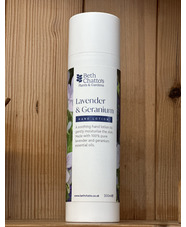 Beth Chatto Lavender & Geranium Hand Lotion