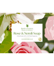 Beth Chatto Rose & Neroli Soap